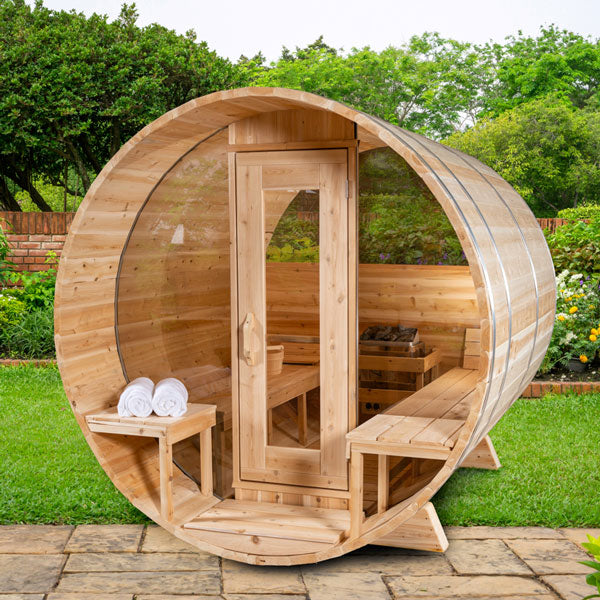 Serenity MP Barrel Sauna Wood Burning