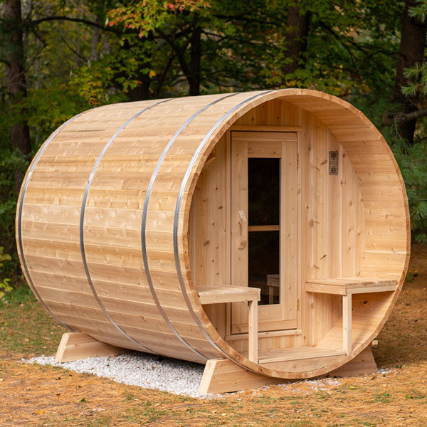 CT Serenity Barrel Sauna Wood Burning