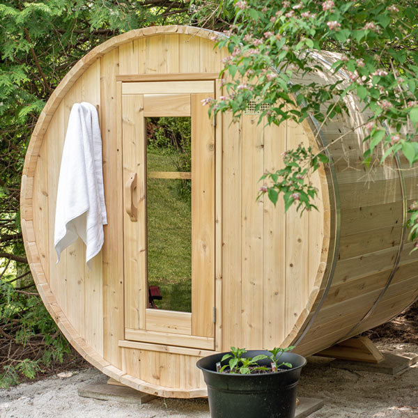 CT Harmony Barrel Sauna Electric Heated