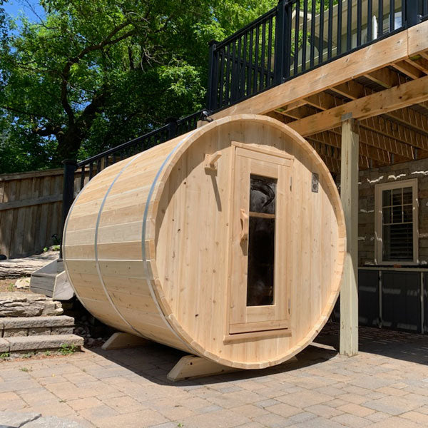 CT Harmony Barrel Sauna Wood Burning