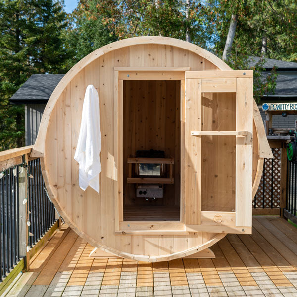 CT Harmony Barrel Sauna Wood Burning