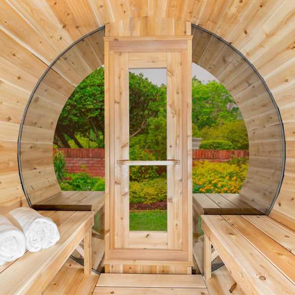 Tranquility MP Barrel Sauna Wood Burning