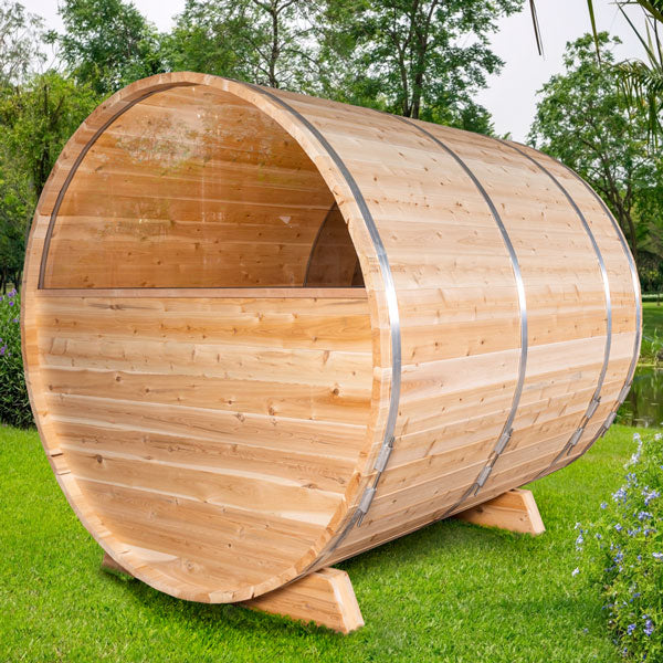 Tranquility MP Barrel Sauna Wood Burning