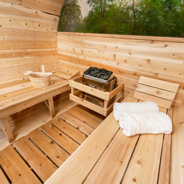 Tranquility MP Barrel Sauna Wood Burning