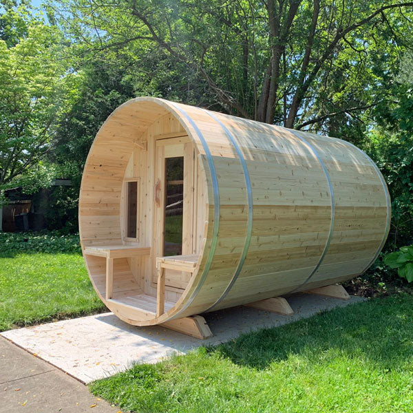 CT Tranquility Barrel Sauna Wood Burning