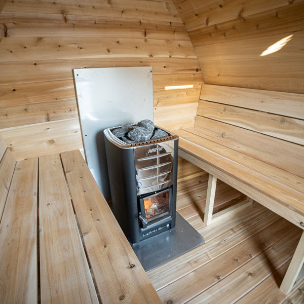 CT MiniPOD Sauna Wood Burning