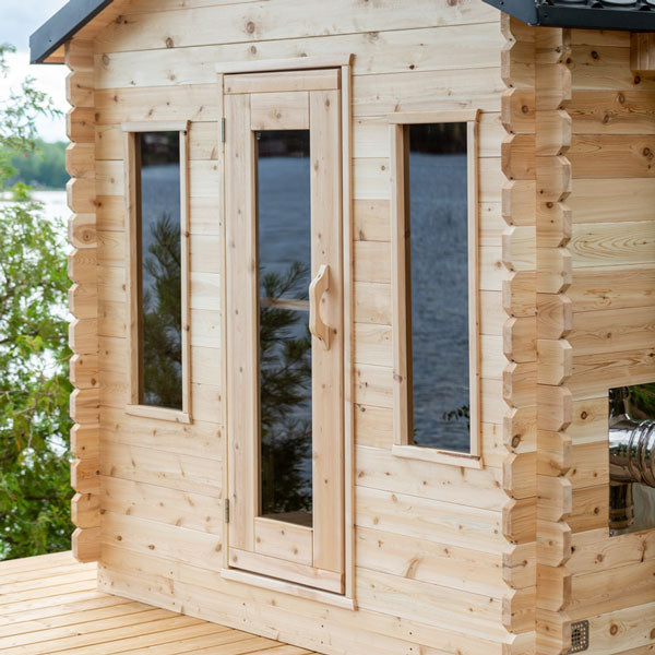 CT Georgian Cabin Sauna Electric Heated