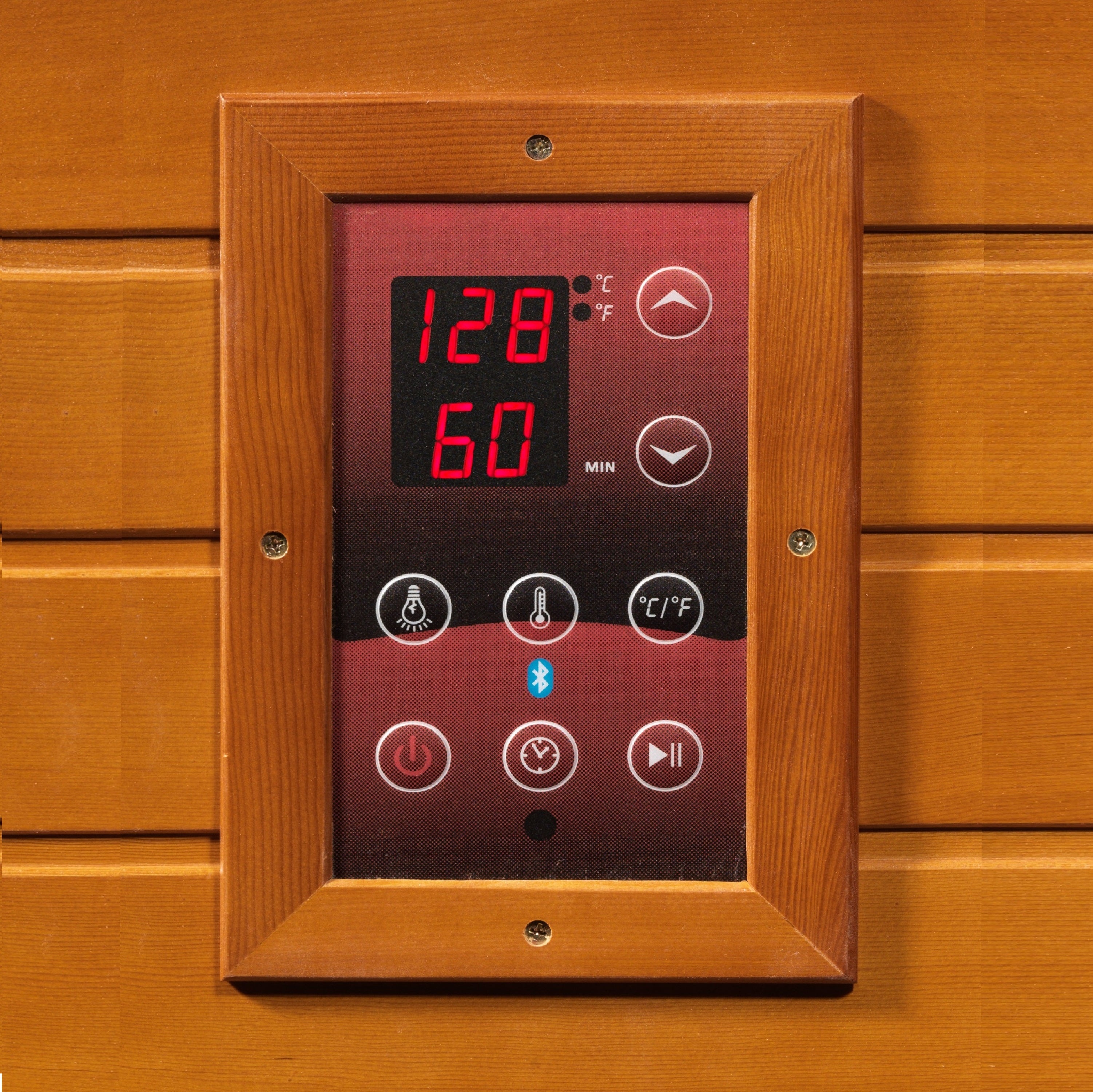 Dynamic Lugano 3-Person Full Spectrum Near Zero EMF (Under 2MG) FAR Infrared Sauna (Canadian Hemlock)