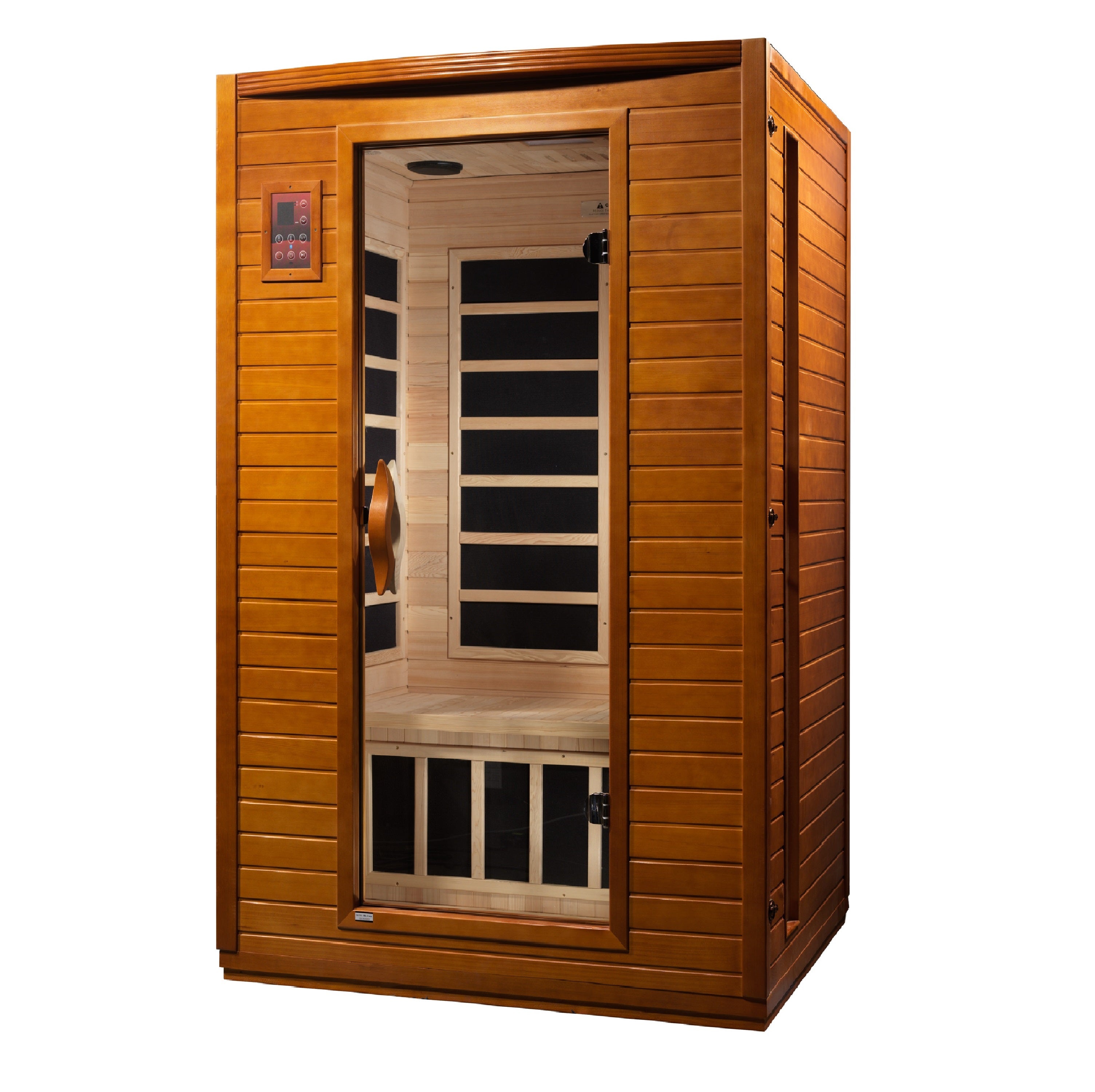 Dynamic Versailles 2-person Low EMF (Under 8MG) FAR Infrared Sauna (Canadian Hemlock)