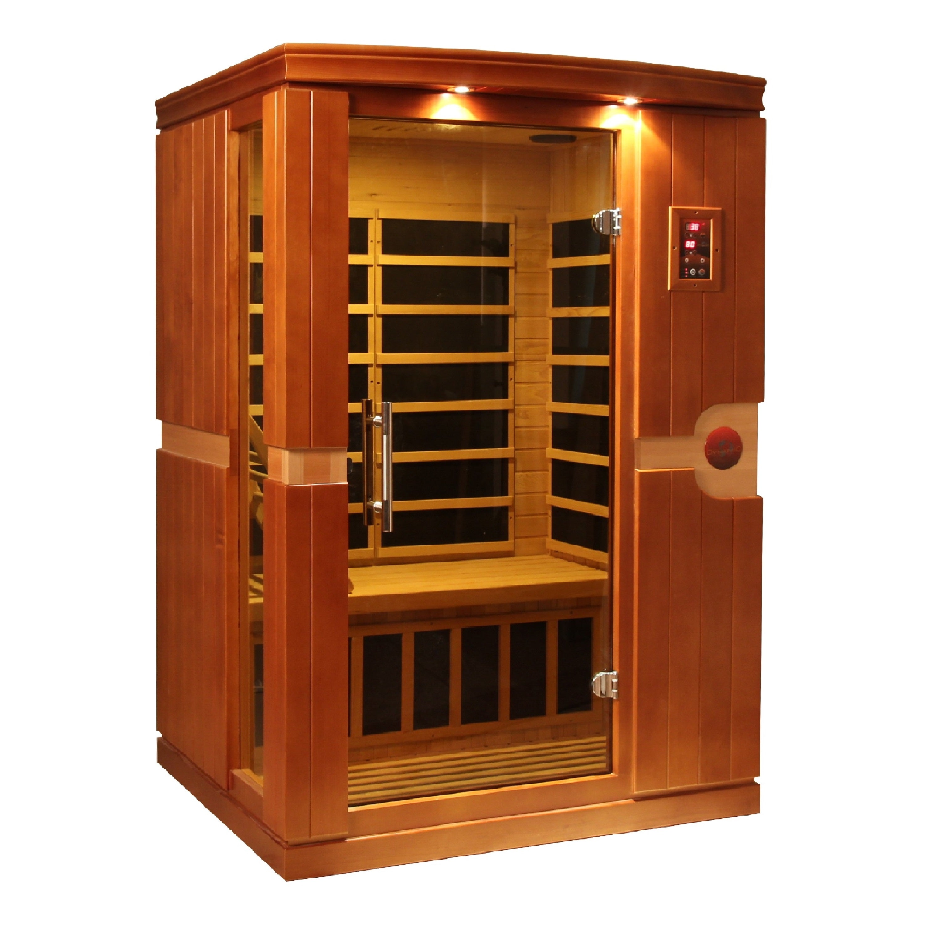 Dynamic Venice 2-person Low EMF (Under 8MG) FAR Infrared Sauna (Canadian Hemlock)