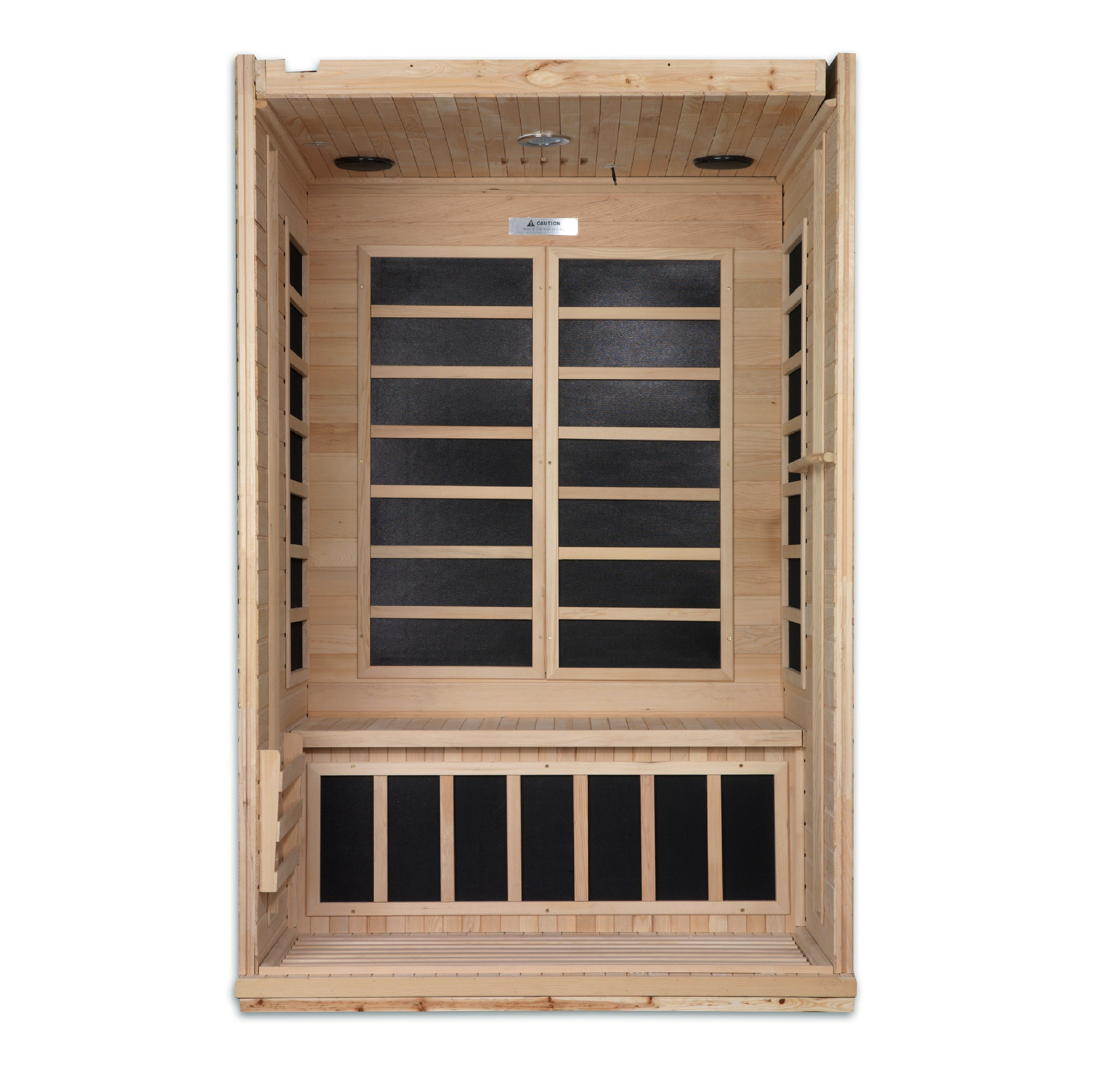 Dynamic Venice Elite 2-person Ultra Low EMF (Under 3MG) FAR Infrared Sauna (Canadian Hemlock)