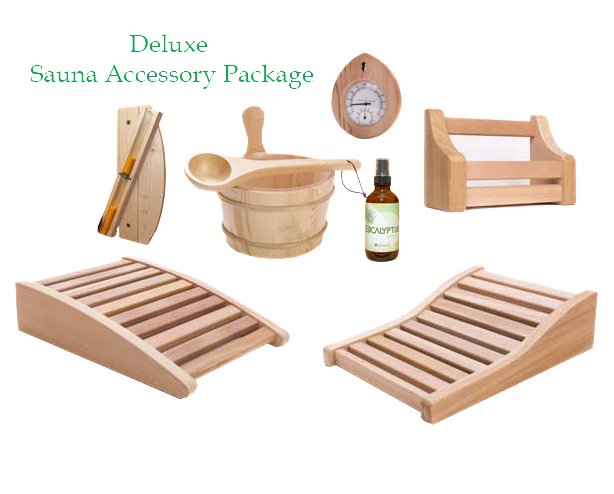 Deluxe Sauna Accessory Package