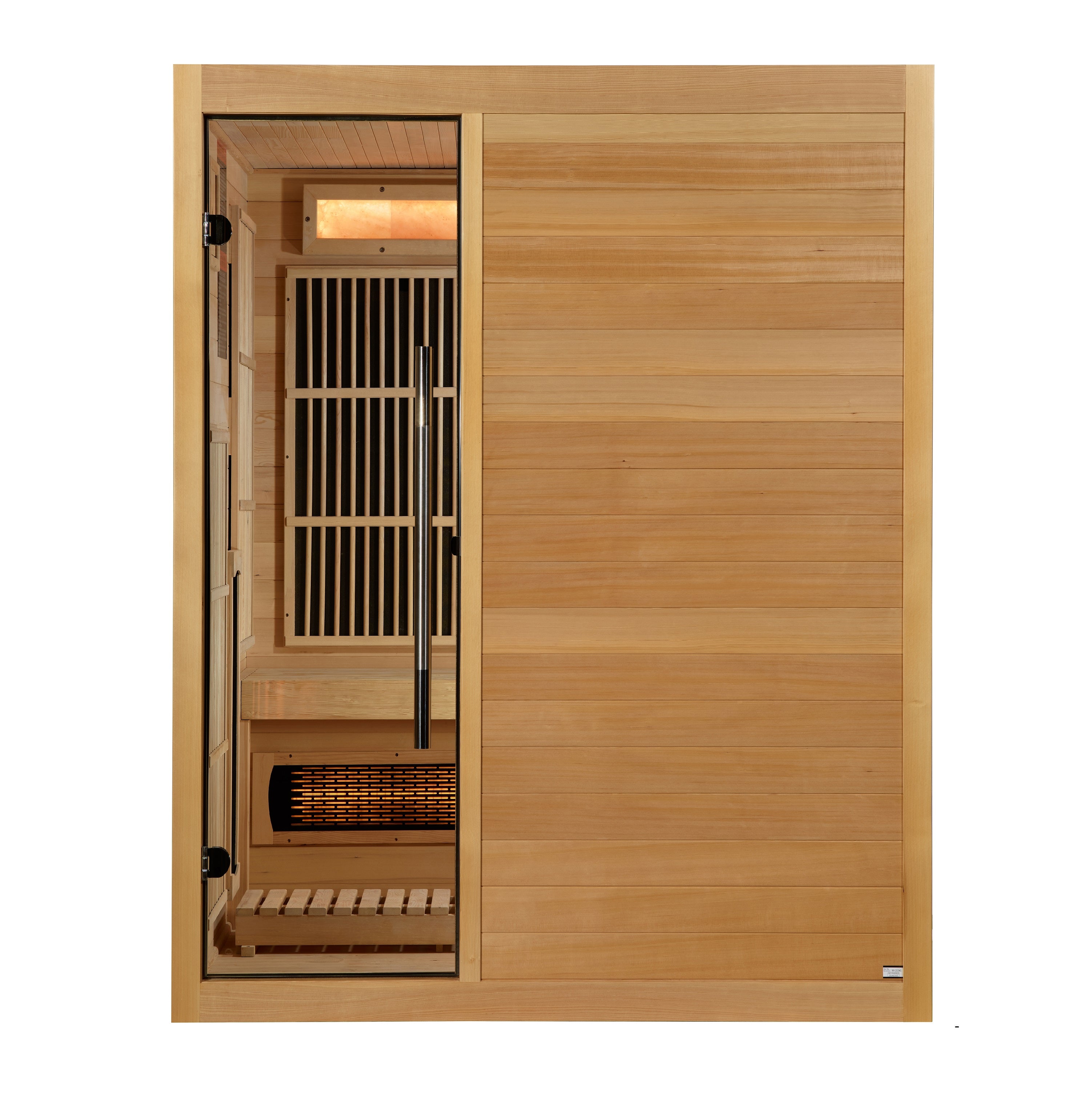 Golden Designs 2025 Soria 3 Per Hybrid Sauna (Indoor). Full Spectrum and Harvia Traditional Stove