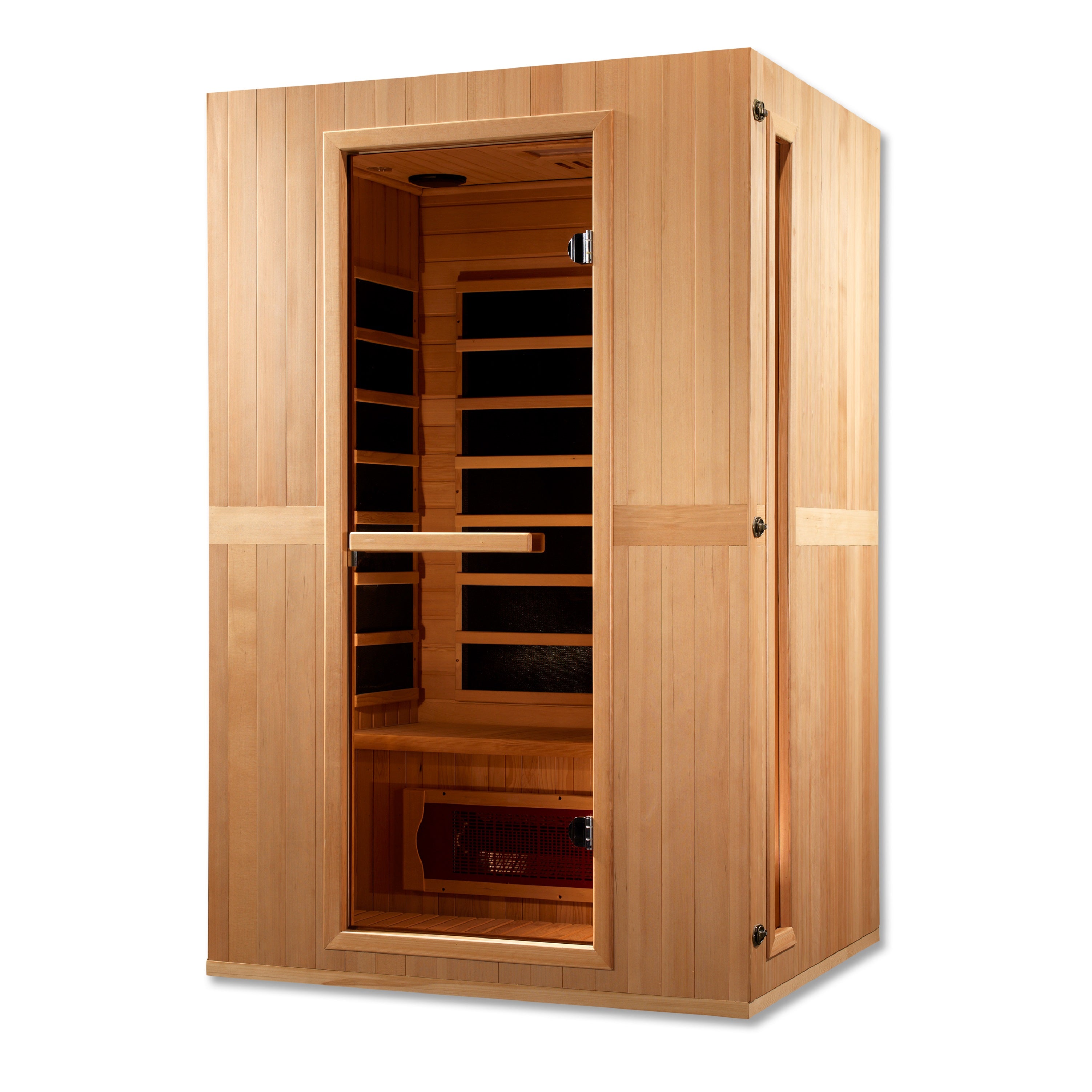 Maxxus 2-Person Low EMF (Under 8MG) FAR Infrared Sauna (Canadian Hemlock)