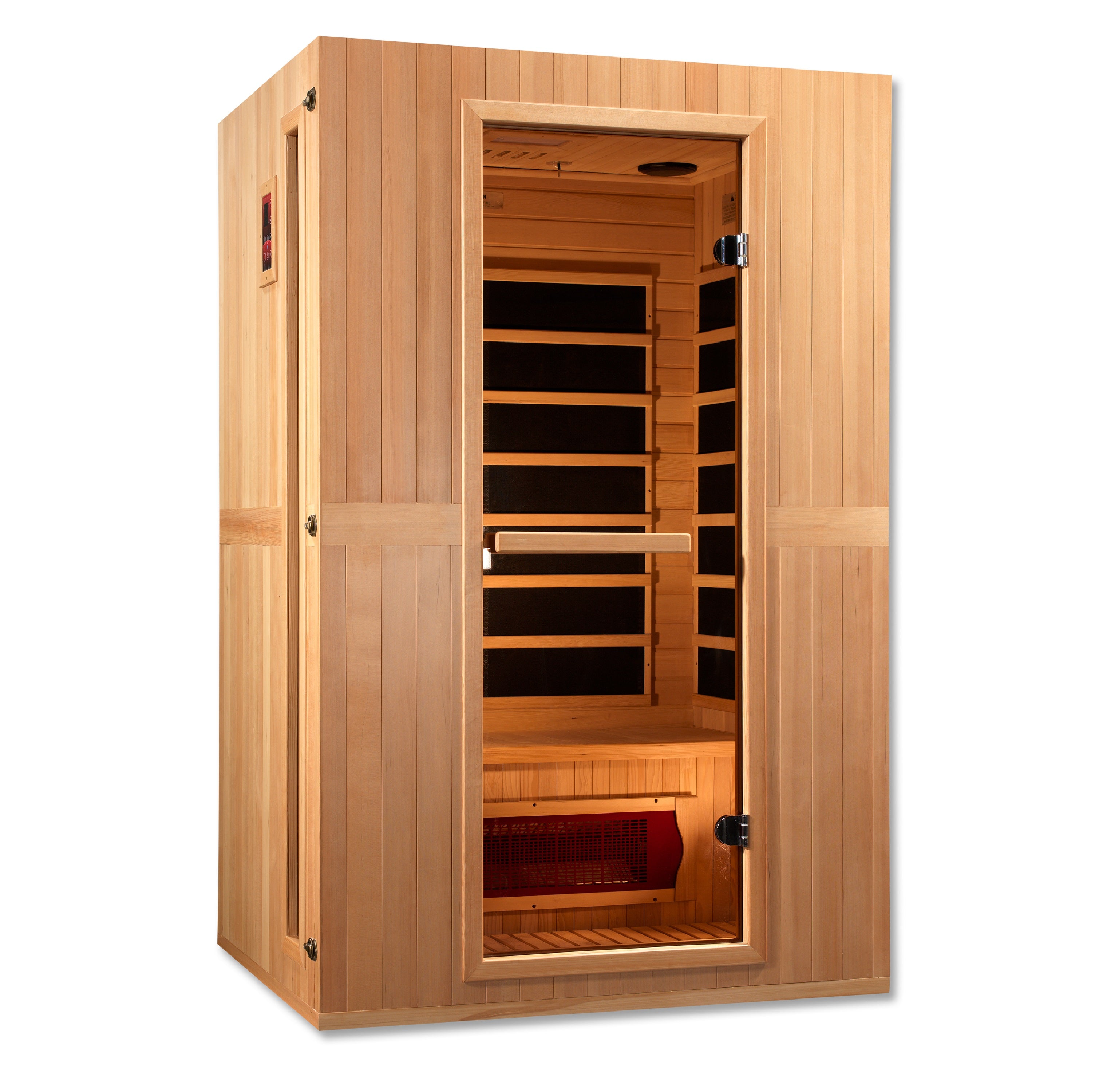 Maxxus 2-Person Low EMF (Under 8MG) FAR Infrared Sauna (Canadian Hemlock)