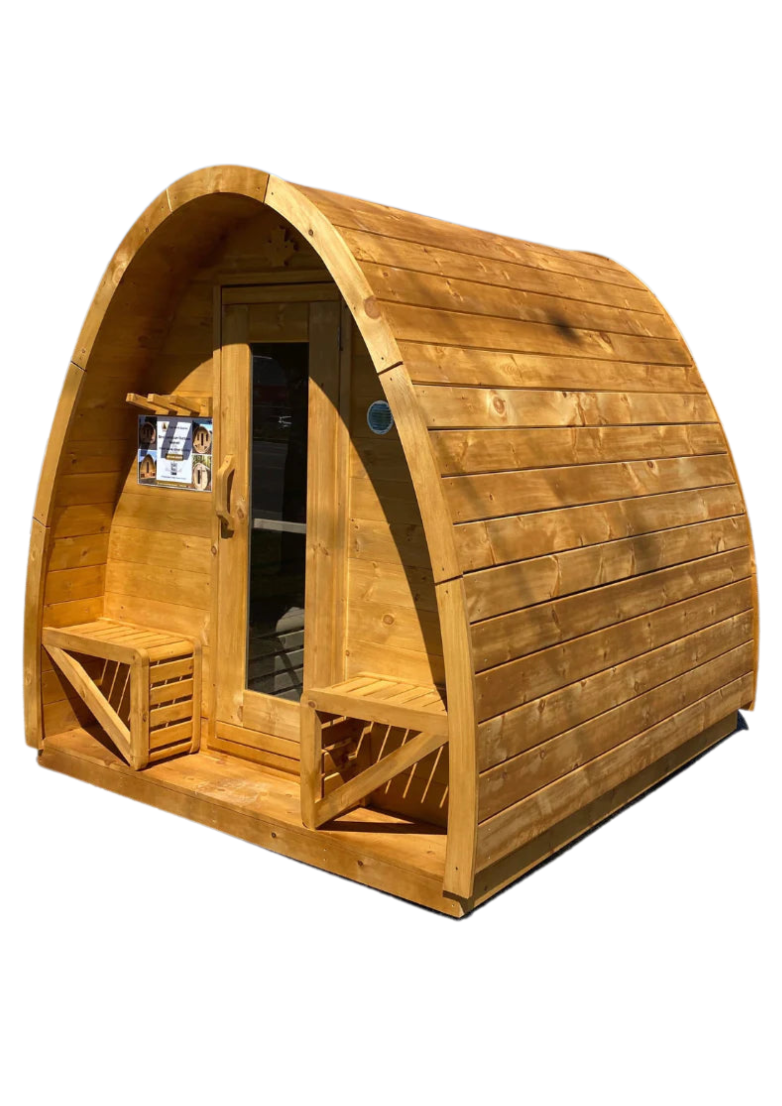 True North Large Pod Outdoor Sauna