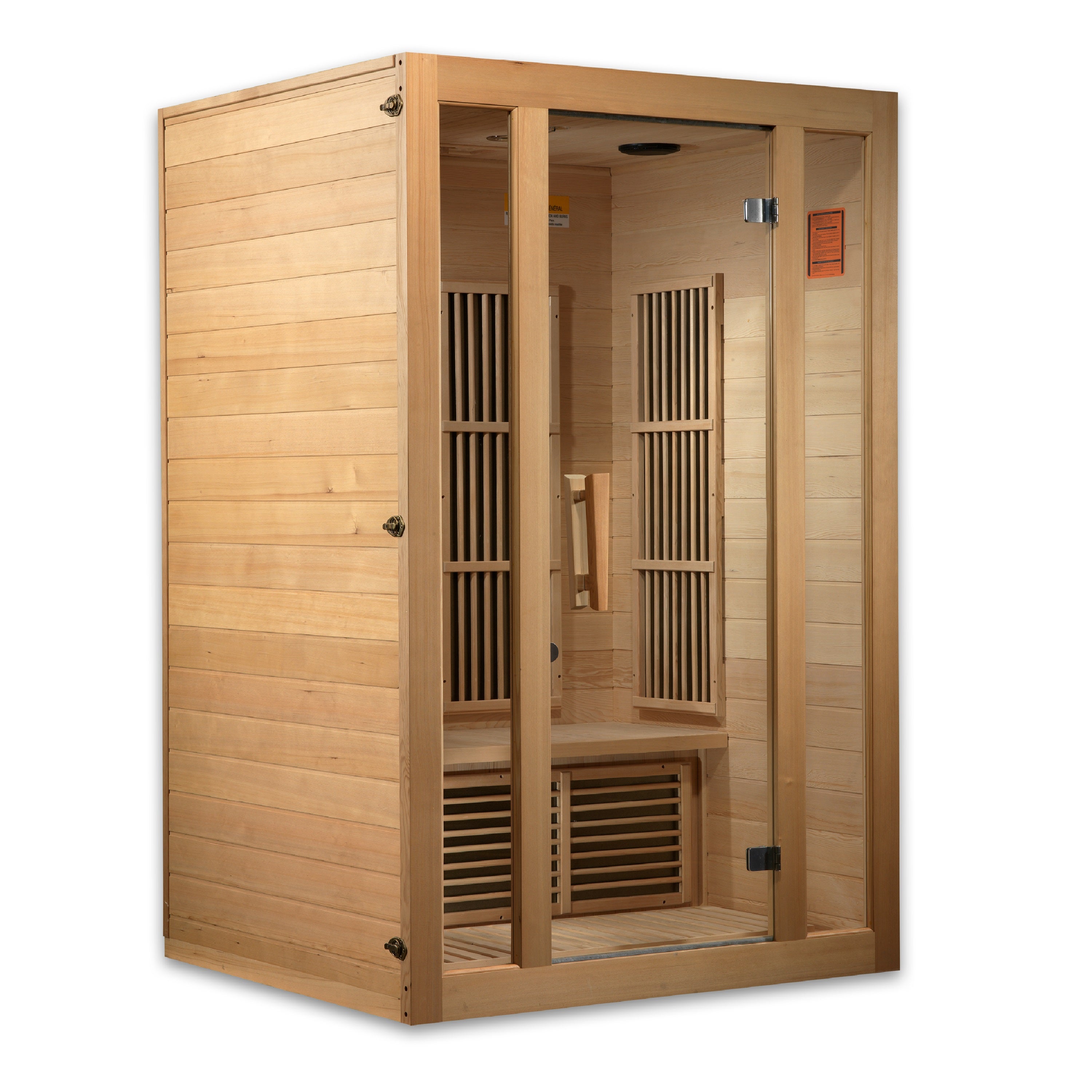 Maxxus Seattle 2-Person Near Zero EMF (Under 2MG) FAR Infrared Sauna (Canadian Hemlock)