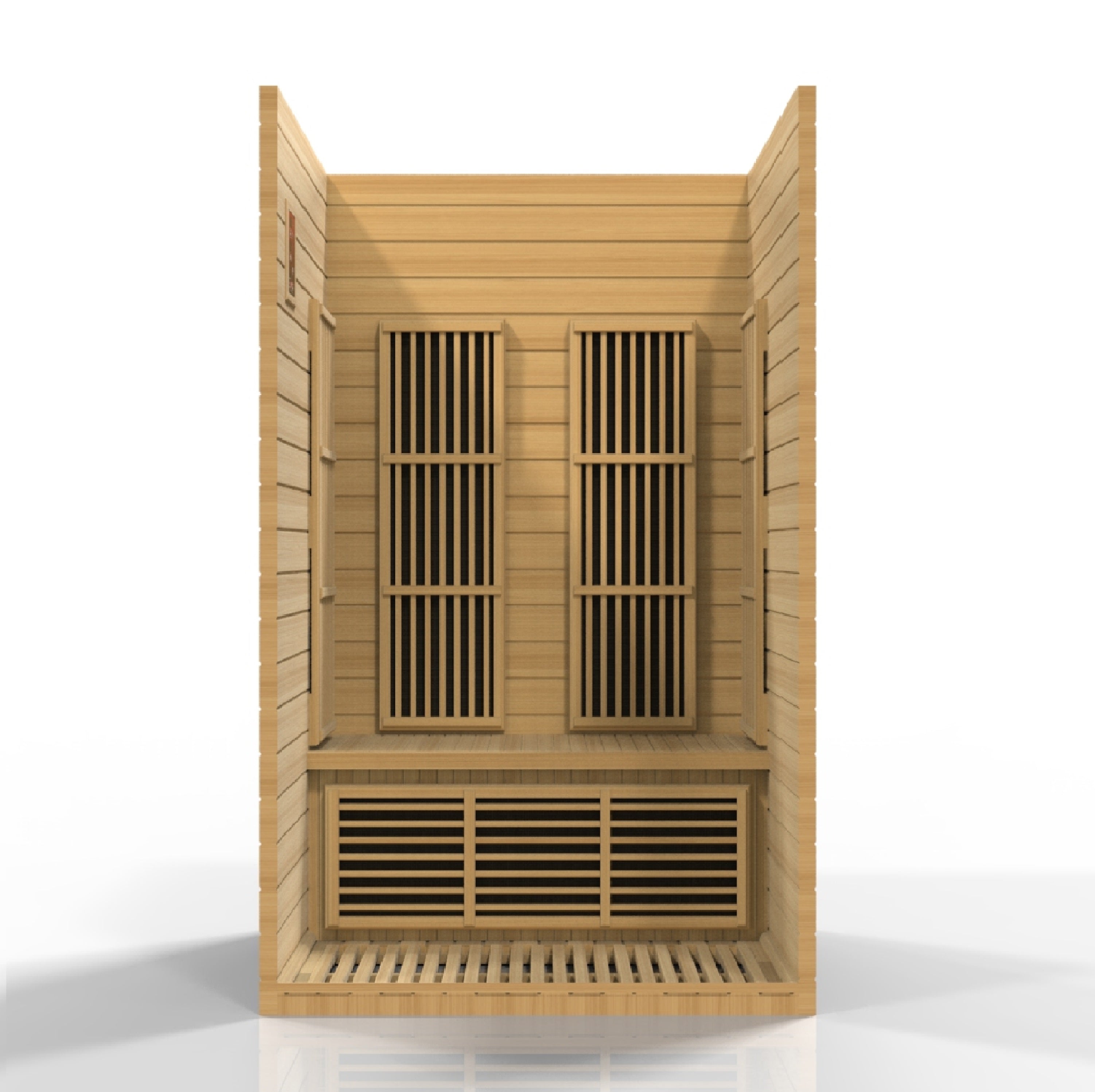 Maxxus Seattle 2-Person Near Zero EMF (Under 2MG) FAR Infrared Sauna (Canadian Hemlock)