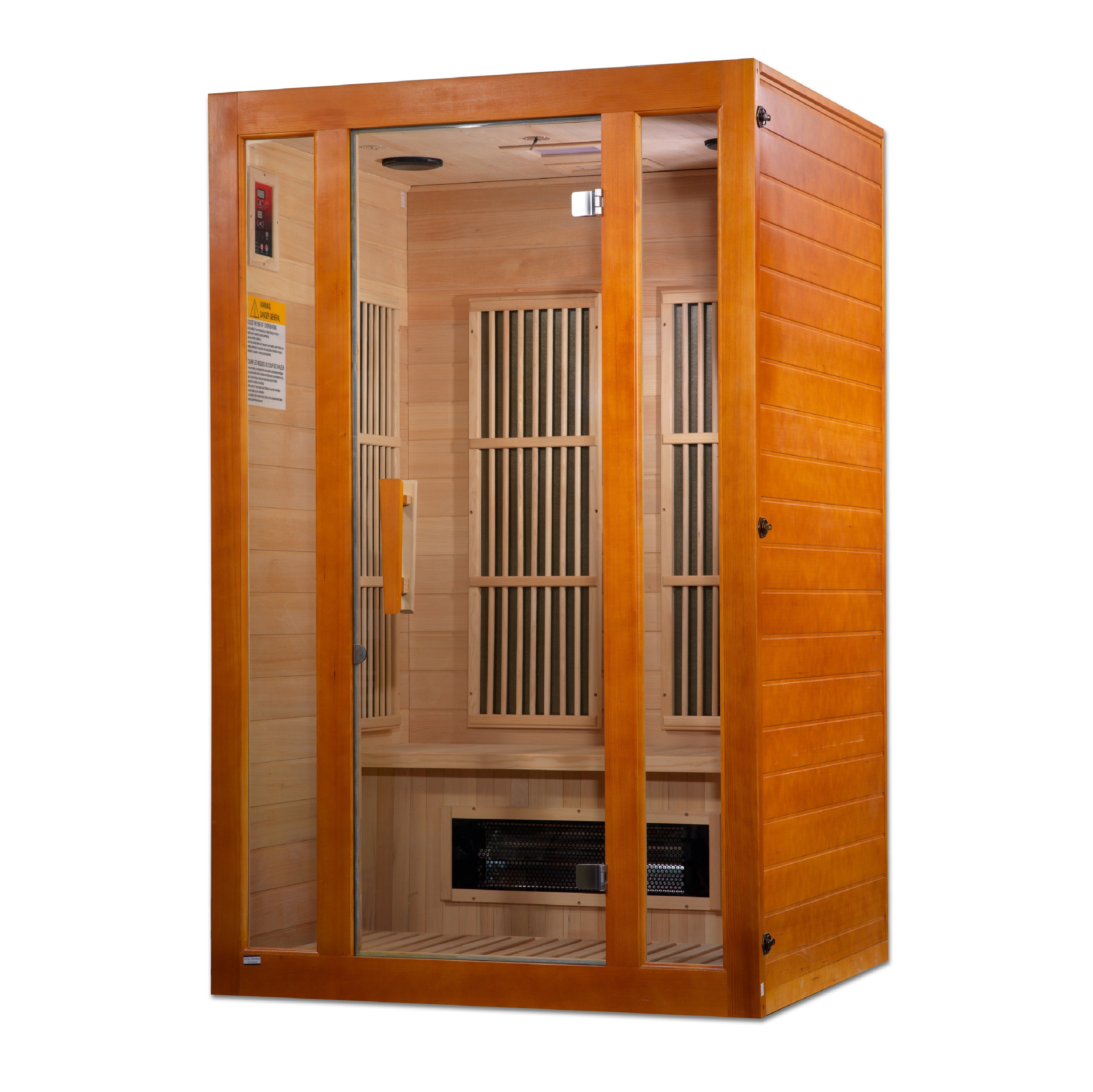 Maxxus 2-Person Low EMF (Under 8MG) FAR Infrared Sauna (Canadian Hemlock)