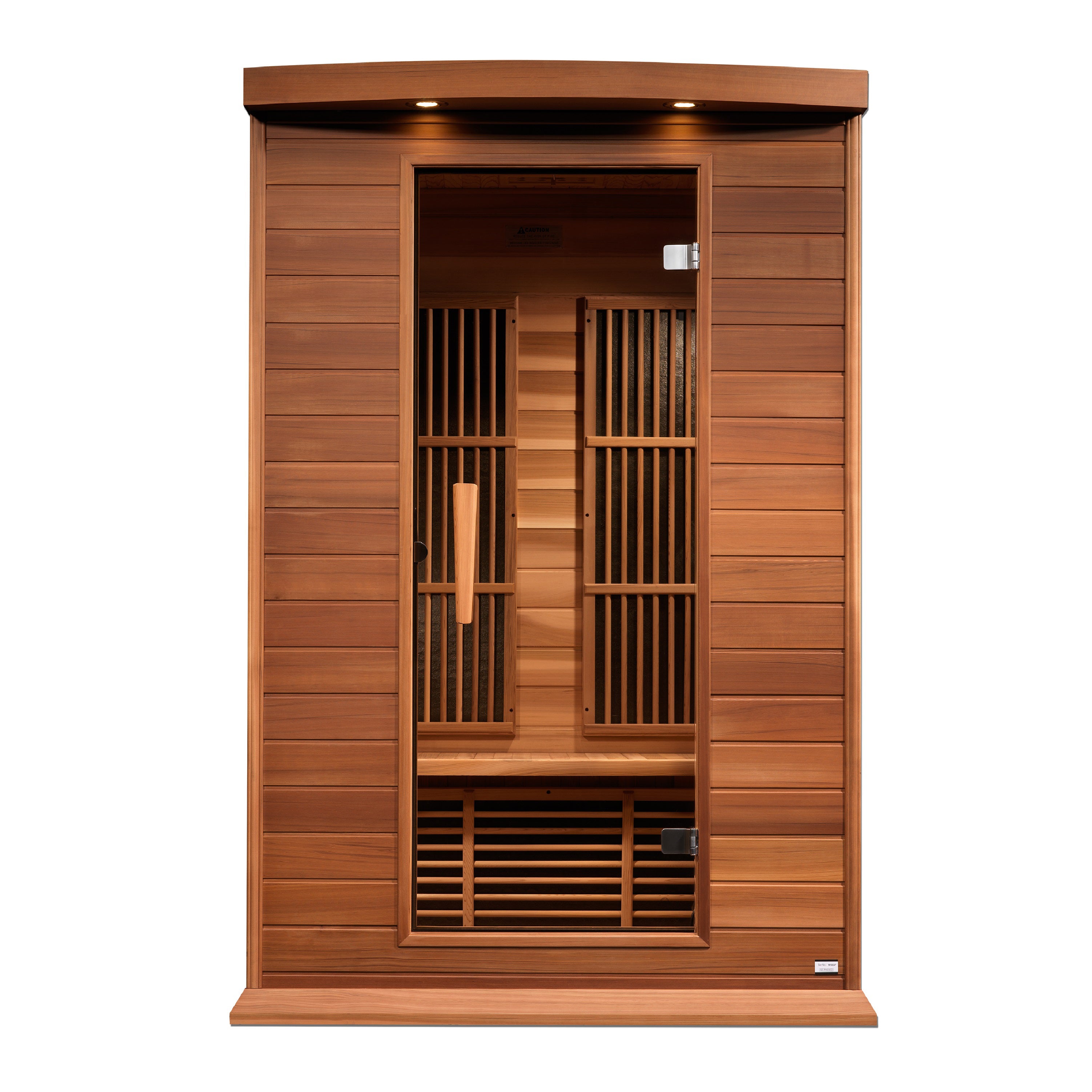 Maxxus 2-Person Near Zero EMF (Under 2MG) FAR Infrared Sauna (Canadian Red Cedar)