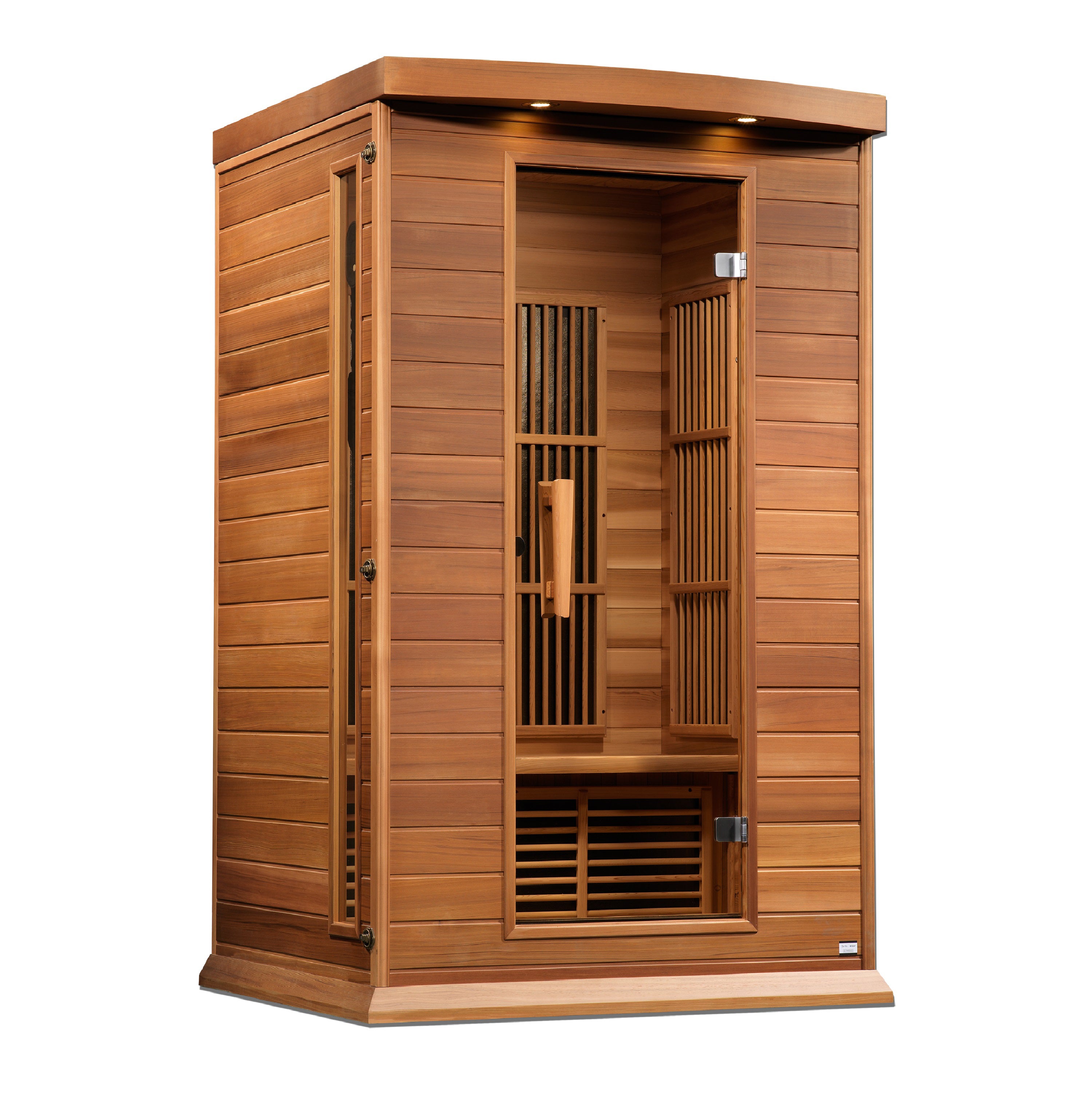 Maxxus 2-Person Near Zero EMF (Under 2MG) FAR Infrared Sauna (Canadian Red Cedar)