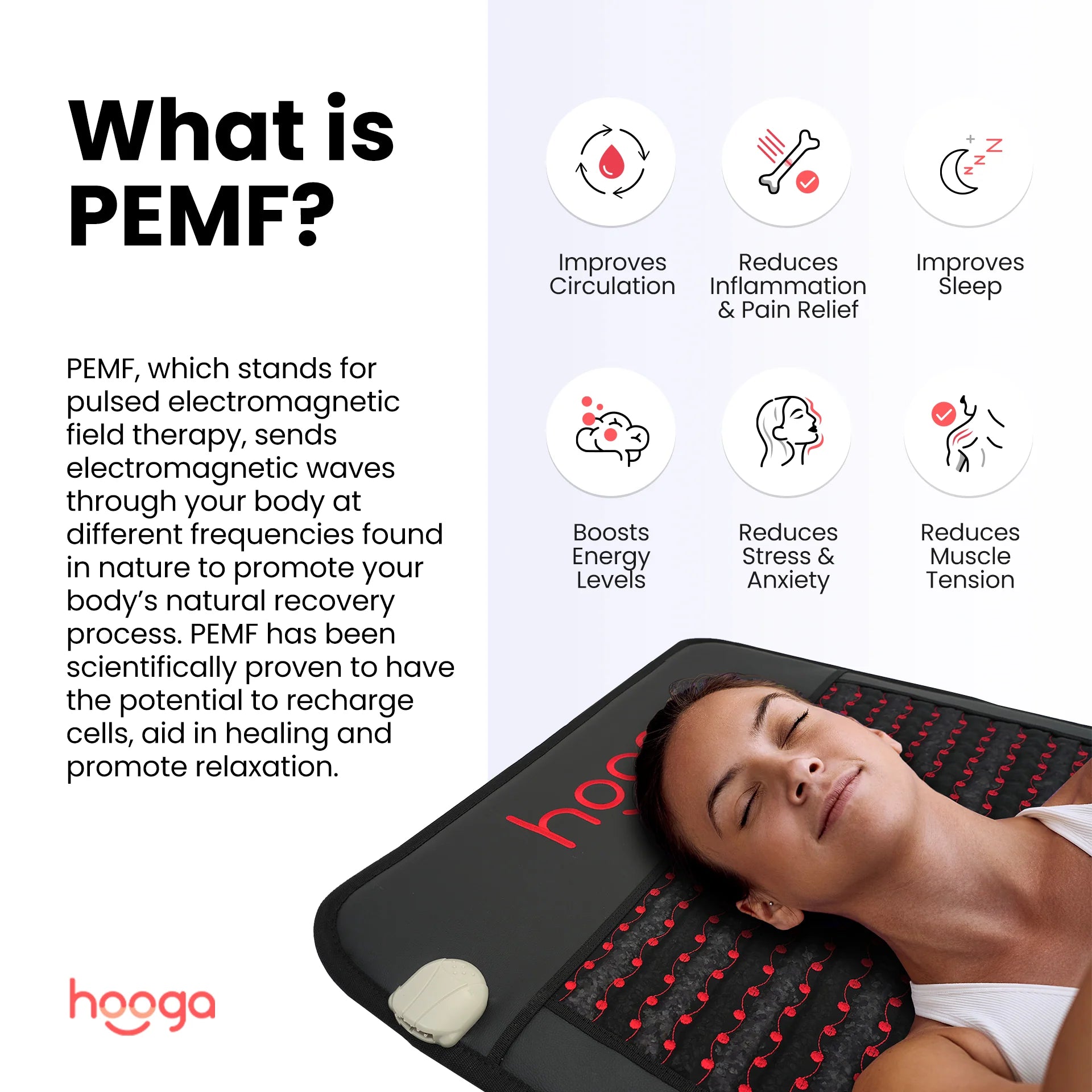 Hooga PEMF Chair Mat