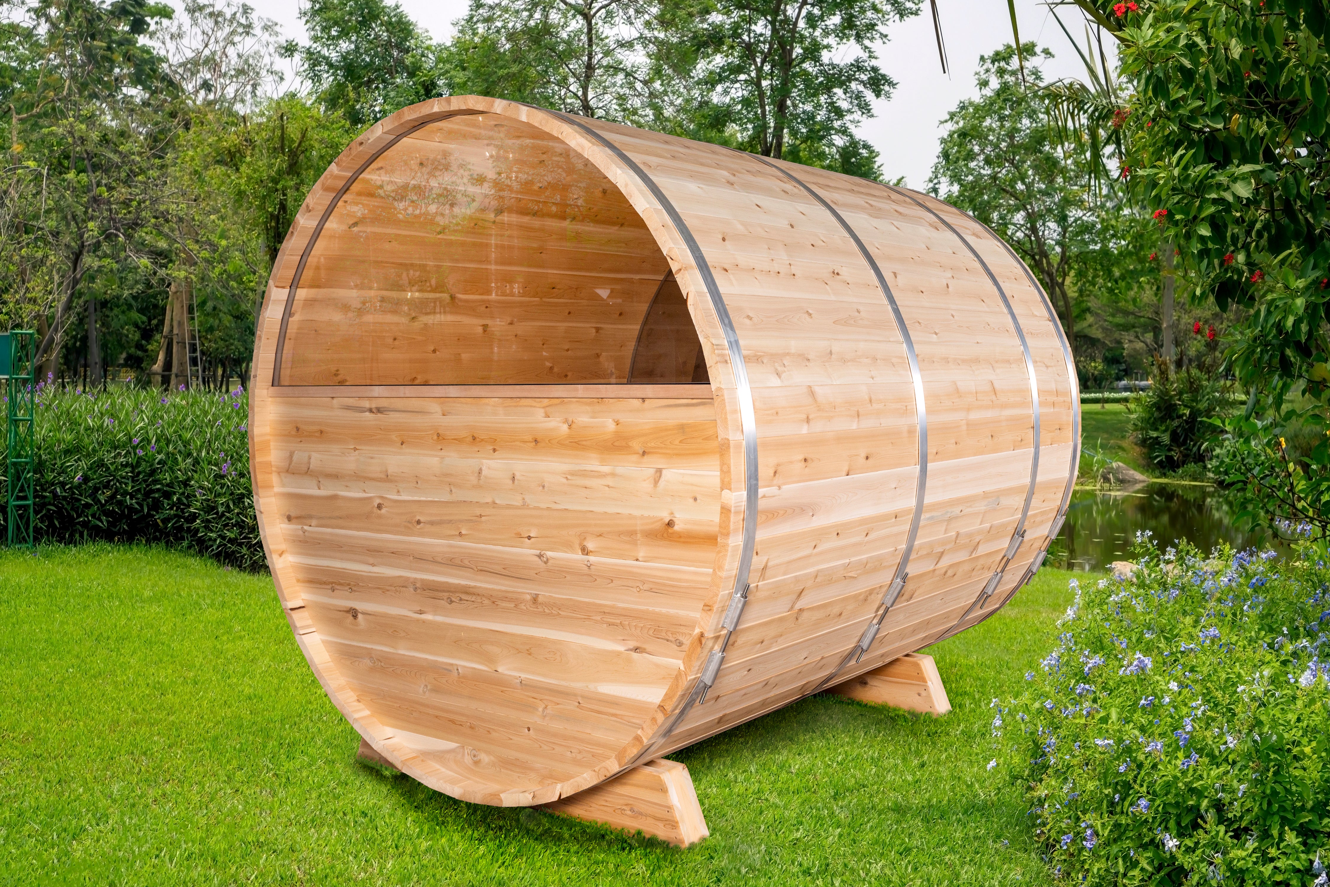 Serenity MP Barrel Sauna Electric Heated