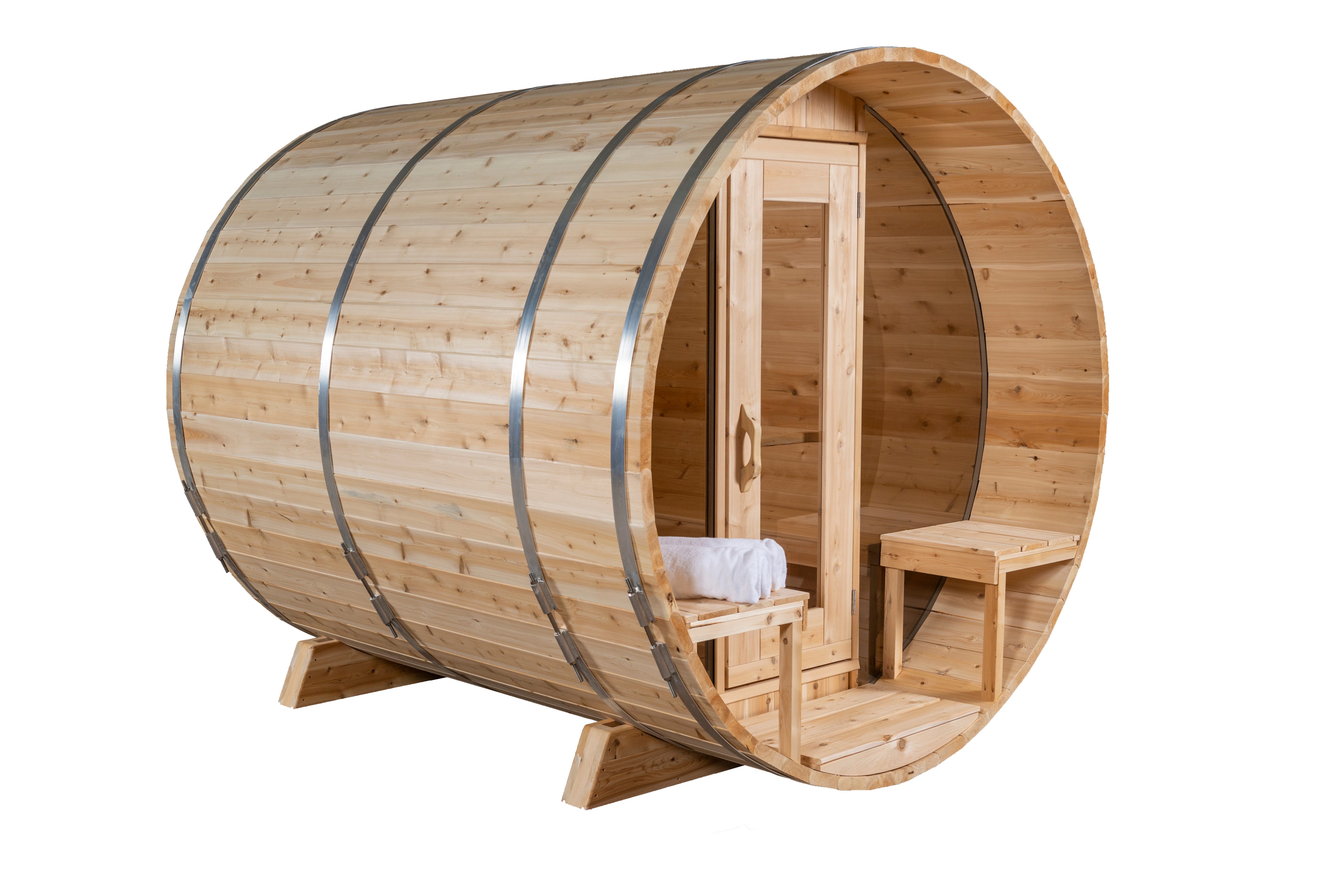 Serenity MP Barrel Sauna Electric Heated