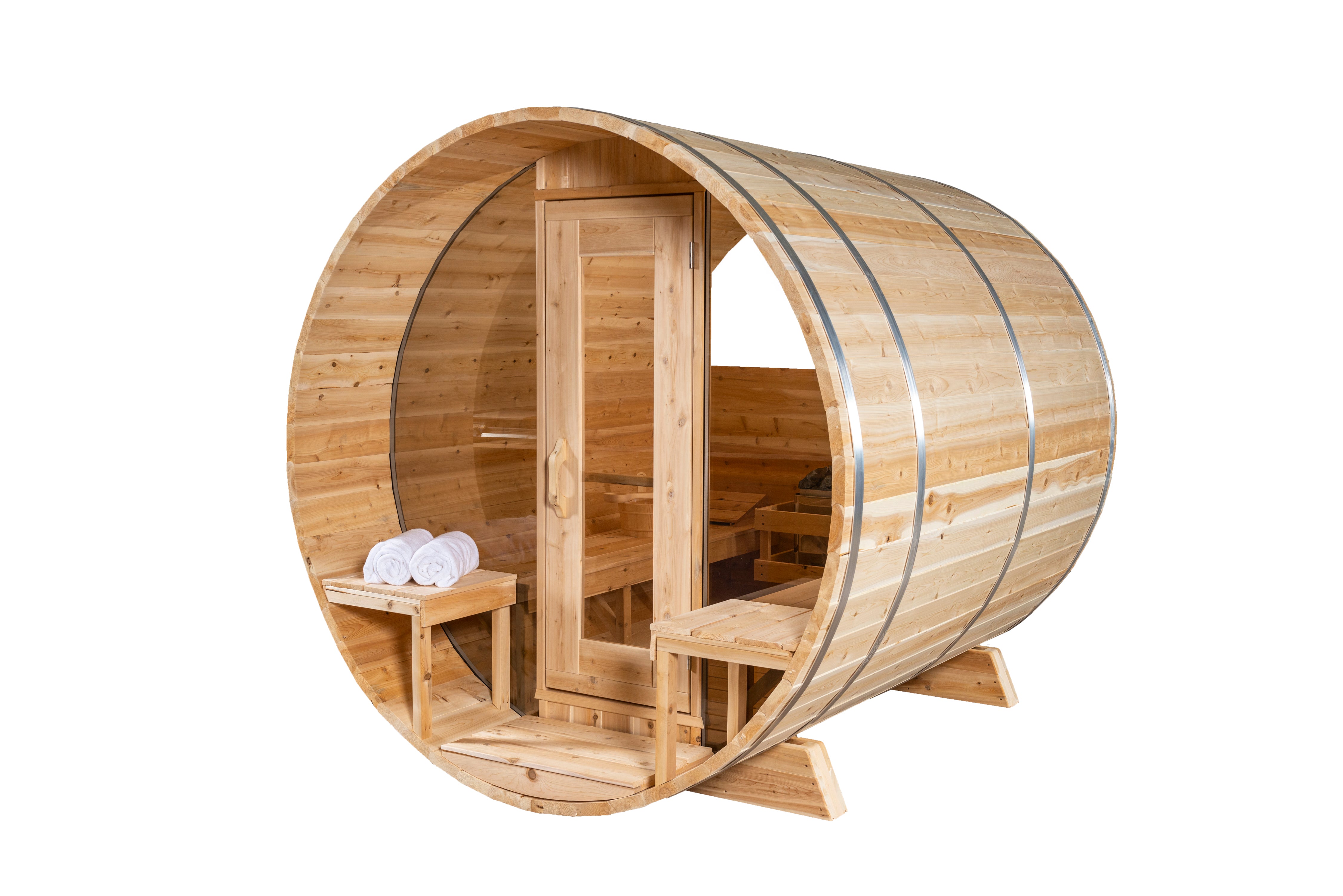 Serenity MP Barrel Sauna Electric Heated