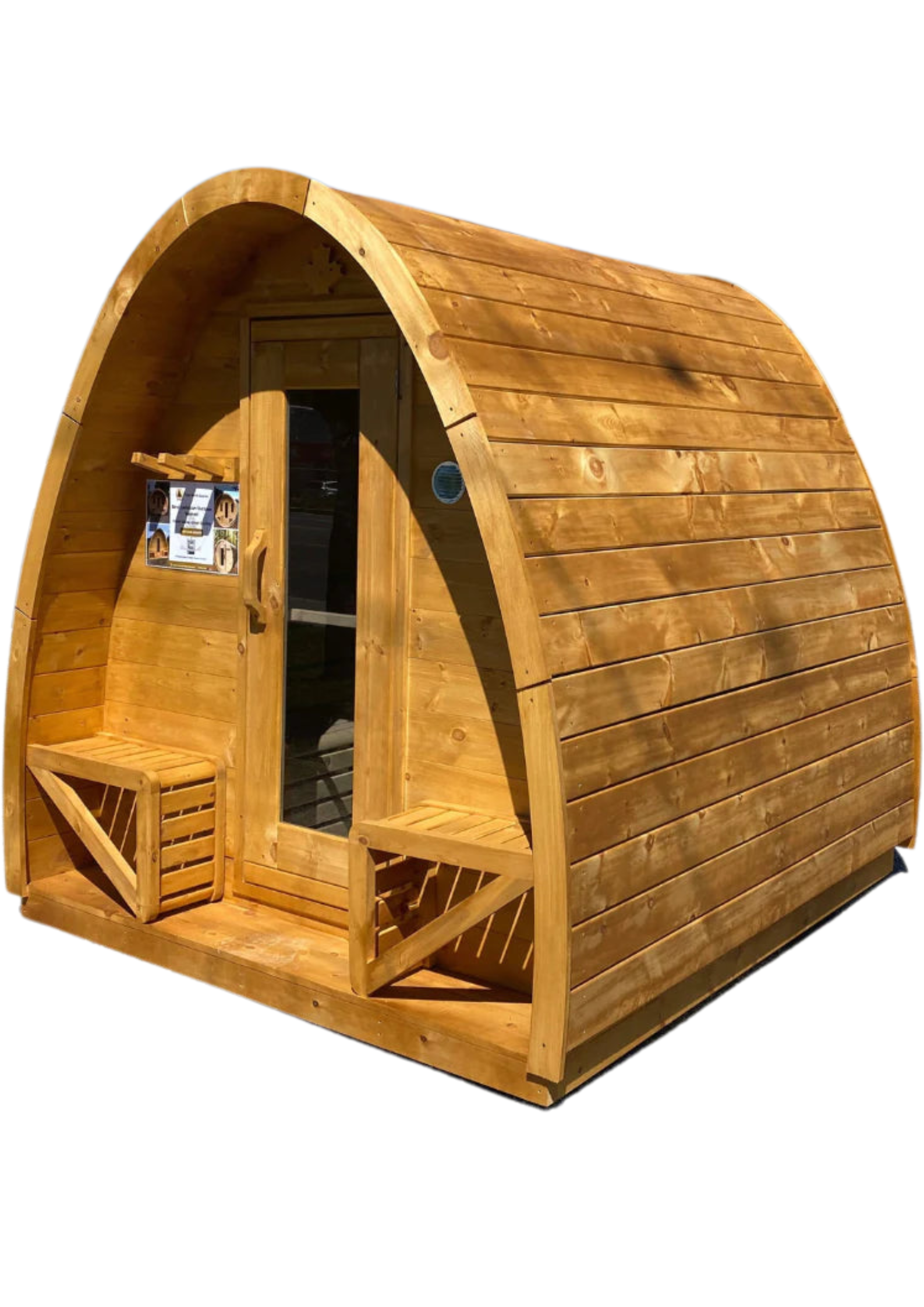 True North Tiny Pod Outdoor Sauna