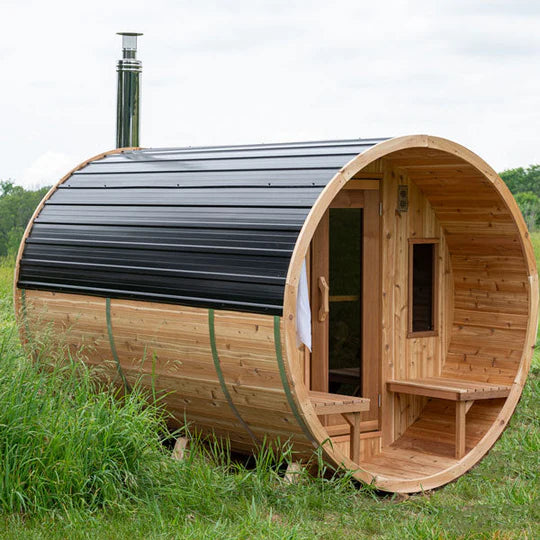 CT Tranquility Barrel Sauna Electric Heated